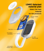 ⁦LDNIO | AW005 شاحن لاسلكي للساعة وشاحن لاسلكي للجوال⁩ - الصورة ⁦3⁩