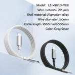 ⁦كابل LDNIO LS-Y81i من Lightning إلى مقبس Aux مقاس 3.5 مم⁩ - الصورة ⁦6⁩