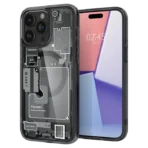 ⁦جراب الترا هايبرد زيرو ون ماج فيت لموبايل آيفون 16 برو ماكس ومتوافق مع اكسوارات ماج سيف من سبايجن⁩ - الصورة ⁦16⁩