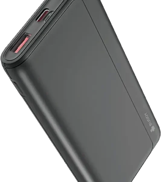 باور بانك بودي 10000 ملي امبير، شحن سريع، 22.5 واط، اسود، P22