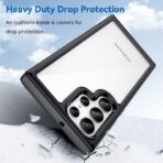 ⁦Q-Series جراب ظهر لهاتف سامسونج جلاكسي Samsung S23 Ultra .⁩ - الصورة ⁦3⁩