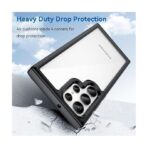 ⁦Q-Series جراب ظهر لهاتف سامسونج جلاكسي Samsung S24 Ultra .⁩ - الصورة ⁦2⁩