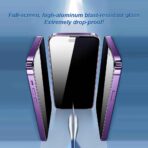 ⁦ليتو واقي شاشة Lito Privacy  بوضوح D+ زجاج مقوى لهاتف iPhone 15 Pro Max .⁩ - الصورة ⁦3⁩