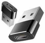 ⁦محول USB من النوع C إلى النوع A، طرف ذكر USB 3.0 من النوع A وطرف أنثى USB 3.1 من النوع C .⁩ - الصورة ⁦2⁩