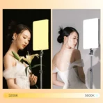 ⁦إضاءة LED احترافية للتصوير الفوتوغرافي PM-60 RGB , اضاءات مختلفه لتتناسب مع كل جلسات التصوير , مع حامل ستاند , وريموت تحكم عن بعد , لصنع محتوى مختلف على التيك توك - الفيسبوك - اليوتيوب .⁩ - الصورة ⁦13⁩