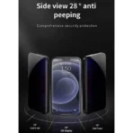 ⁦شاشة حماية Privacy  Yesky لهاتف  iPhone 15pro .⁩ - الصورة ⁦2⁩