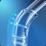 ⁦جراب حماية شفاف رفيع مقاوم للصدمات من مادة TPUمن Gorilla لهاتف  Infinix Smart 7 .⁩ - الصورة ⁦4⁩