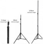 ⁦إضاءة تصويرية MJ18، حلقة إضاءة LED RGB بألوان قوس قزح، ار جي بي + (شنطة حامل/ حلقة) 18 بوصة .⁩ - الصورة ⁦4⁩