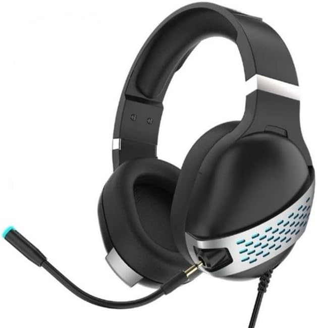 41V+dEjaACL._AC_ سماعة رأس للالعاب GM-540 - آر جي بي - مقبس واحد وطاقة UBS من جيجاماكس- تصميم مريح مصنوع من الجلد والمعدن . - الصورة 1