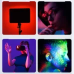 ⁦إضاءة LED احترافية للتصوير الفوتوغرافي PM-60 RGB , اضاءات مختلفه لتتناسب مع كل جلسات التصوير , مع حامل ستاند , وريموت تحكم عن بعد , لصنع محتوى مختلف على التيك توك - الفيسبوك - اليوتيوب .⁩ - الصورة ⁦14⁩