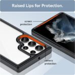 ⁦Q-Series جراب ظهر لهاتف سامسونج جلاكسي Samsung S23 Ultra .⁩ - الصورة ⁦6⁩