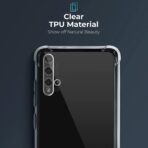 ⁦جراب حماية شفاف رفيع مقاوم للصدمات من مادة TPUمن Gorilla لهاتف  Huawei Nova 5T .⁩ - الصورة ⁦6⁩