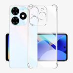 ⁦جراب حماية شفاف رفيع مقاوم للصدمات من مادة TPUمن Gorilla لهاتف  Infinix Smart 8 .⁩ - الصورة ⁦5⁩