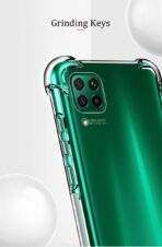 ⁦جراب حماية شفاف رفيع مقاوم للصدمات من مادة TPUمن Gorilla لهاتف  Huawei Nova 7i.⁩ - الصورة ⁦2⁩