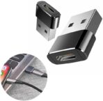 ⁦محول USB من النوع C إلى النوع A، طرف ذكر USB 3.0 من النوع A وطرف أنثى USB 3.1 من النوع C .⁩ - الصورة ⁦3⁩