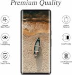 ⁦واقي شاشة  ESD Full Cover UV بتصميم زجاجي مقوى لهاتف  Oppo Reno 11 واقي شاشة متطور بدون حدود من الحافة إلى الحافة، منحني ثلاثي الأبعاد، مقاوم للأشعة فوق البنفسجية، ومجموعة تركيب سهلة .⁩ - الصورة ⁦3⁩