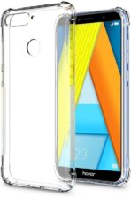 ⁦جراب حماية شفاف رفيع مقاوم للصدمات من مادة TPUمن Gorilla لهاتف  Huawei Y6 Prime 2018 .⁩ - الصورة ⁦2⁩