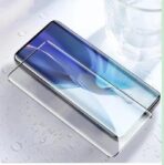 ⁦واقي شاشة  ESD Full Cover UV بتصميم زجاجي مقوى لهاتف  HONOR X9b واقي شاشة متطور بدون حدود من الحافة إلى الحافة، منحني ثلاثي الأبعاد، مقاوم للأشعة فوق البنفسجية، ومجموعة تركيب سهلة .⁩ - الصورة ⁦4⁩