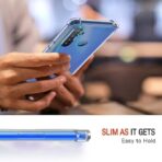 ⁦جراب حماية شفاف رفيع مقاوم للصدمات من مادة TPUمن Gorilla لهاتف  Realme 5i .⁩ - الصورة ⁦6⁩