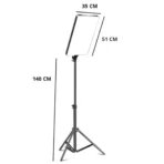 ⁦إضاءة LED احترافية للتصوير الفوتوغرافي PM-60 RGB , اضاءات مختلفه لتتناسب مع كل جلسات التصوير , مع حامل ستاند , وريموت تحكم عن بعد , لصنع محتوى مختلف على التيك توك - الفيسبوك - اليوتيوب .⁩ - الصورة ⁦12⁩