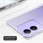 ⁦جراب حماية شفاف رفيع مقاوم للصدمات من مادة TPUمن Gorilla لهاتف Vivo Y17S.⁩ - الصورة ⁦2⁩