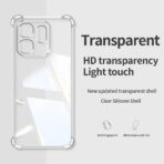 ⁦جراب حماية شفاف رفيع مقاوم للصدمات من مادة TPUمن Gorilla لهاتف  Infinix Smart 9.⁩ - الصورة ⁦2⁩