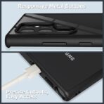 ⁦Q-Series جراب ظهر لهاتف سامسونج جلاكسي Samsung S22 Ultra .⁩ - الصورة ⁦6⁩