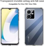 ⁦جراب حماية شفاف رفيع مقاوم للصدمات من مادة TPUمن Gorilla لهاتف  Vivo Y22s  .⁩ - الصورة ⁦7⁩