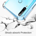 ⁦جراب حماية شفاف رفيع مقاوم للصدمات من مادة TPUمن Gorilla لهاتف   Huawei Y7p .⁩ - الصورة ⁦4⁩