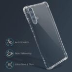 ⁦جراب حماية شفاف رفيع مقاوم للصدمات من مادة TPUمن Gorilla لهاتف  Huawei Nova 5T .⁩ - الصورة ⁦7⁩