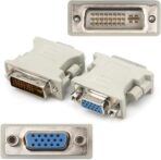 ⁦محول DVi ذكر بعدد دبابيس 24+5 إلى VGA أنثي بعدد دبابيس 15، محول الفيديو DVI X ذكر إلى X Vga أنثى، متعدد الألوان .⁩ - الصورة ⁦3⁩