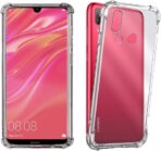⁦جراب حماية شفاف رفيع مقاوم للصدمات من مادة TPUمن Gorilla لهاتف  Huawei Y7 Prime 2019 .⁩ - الصورة ⁦3⁩