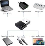⁦محول USB من النوع C إلى النوع A، طرف ذكر USB 3.0 من النوع A وطرف أنثى USB 3.1 من النوع C .⁩ - الصورة ⁦6⁩