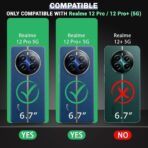 ⁦جراب حماية شفاف رفيع مقاوم للصدمات من مادة TPUمن Gorilla لهاتف  Realme 12 Pro .⁩ - الصورة ⁦2⁩