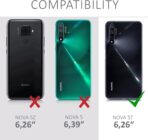 ⁦جراب حماية شفاف رفيع مقاوم للصدمات من مادة TPUمن Gorilla لهاتف  Huawei Nova 5T .⁩ - الصورة ⁦3⁩