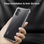 ⁦جراب حماية شفاف رفيع مقاوم للصدمات من مادة TPUمن Gorilla لهاتف  Xiaomi Redmi Note 10s  .⁩ - الصورة ⁦4⁩