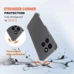 ⁦جراب حماية شفاف رفيع مقاوم للصدمات من مادة TPUمن Gorilla لهاتف  HONOR X6b .⁩ - الصورة ⁦2⁩