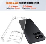 ⁦جراب حماية شفاف رفيع مقاوم للصدمات من مادة TPUمن Gorilla لهاتف  HONOR X6b .⁩ - الصورة ⁦3⁩