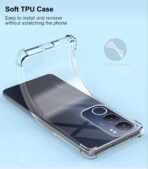 ⁦جراب حماية شفاف رفيع مقاوم للصدمات من مادة TPUمن Gorilla لهاتف  Vivo Y19s .⁩ - الصورة ⁦2⁩