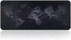 قاعدة ماوس ألعاب عالمية ممتدة سطح السرعة مطاطية تعمل بشكل رائع مع جميع أجهزة استشعار الماوس حواف مخيطة 70 × 30 سم .