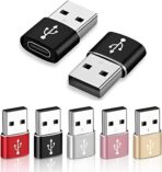 ⁦محول USB من النوع C إلى النوع A، طرف ذكر USB 3.0 من النوع A وطرف أنثى USB 3.1 من النوع C .⁩ - الصورة ⁦4⁩