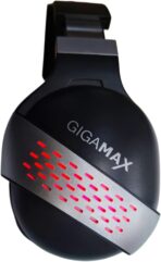 ⁦سماعة رأس للالعاب GM-540 - آر جي بي - مقبس واحد وطاقة UBS من جيجاماكس- تصميم مريح مصنوع من الجلد والمعدن .⁩ - الصورة ⁦5⁩