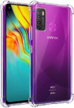 ⁦جراب حماية شفاف رفيع مقاوم للصدمات من مادة TPUمن Gorilla لهاتف  Infinix Hot 9 Play .⁩ - الصورة ⁦4⁩