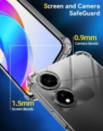 ⁦جراب حماية شفاف رفيع مقاوم للصدمات من مادة TPUمن Gorilla لهاتف  HONOR X5 Plus .⁩ - الصورة ⁦6⁩