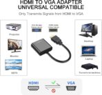⁦محول مدخل HDMI إلى مخرج VGA بدقة 1080 بيكسل للكمبيوتر واللاب توب والشاشة .⁩ - الصورة ⁦5⁩
