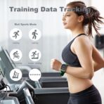 ⁦ساعة ذكية جديدة T900 الترا، شاشة HD 2.1 انش، ان اف سي، متتبع اللياقة البدنية، معدل ضربات القلب، مراقب الاكسجين، المكالمات، شحن لاسلكي | IOS واندرويد للرجال والنساء .⁩ - الصورة ⁦9⁩