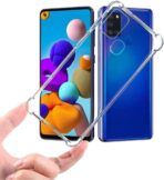 ⁦جراب حماية شفاف رفيع مقاوم للصدمات من مادة TPUمن Gorilla لهاتف  Realme C17 .⁩ - الصورة ⁦7⁩