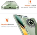 ⁦جراب حماية شفاف رفيع مقاوم للصدمات من مادة TPUمن Gorilla لهاتف  Realme 11 Pro Plus .⁩ - الصورة ⁦3⁩