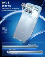 ⁦جراب حماية شفاف رفيع مقاوم للصدمات من مادة TPUمن Gorilla لهاتف   HONOR X7c .⁩ - الصورة ⁦3⁩