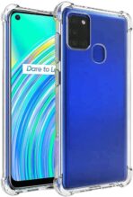 ⁦جراب حماية شفاف رفيع مقاوم للصدمات من مادة TPUمن Gorilla لهاتف  Realme C17 .⁩ - الصورة ⁦5⁩